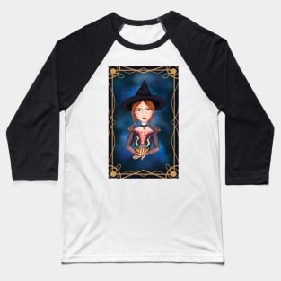 Ginger  hair capricorn witch Baseball T-Shirt